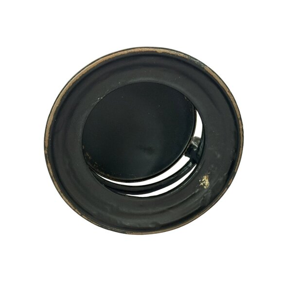 Vintage Metal & Glass Sugar Jam Condiment Jar with Leaf & Berry Lid & Spoon - Picture 8 of 12